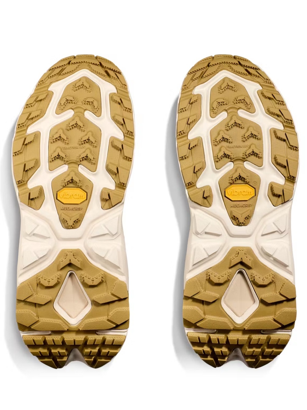 Hoka Beige and Gold Trekking Sneaker - Picture 15 of 16